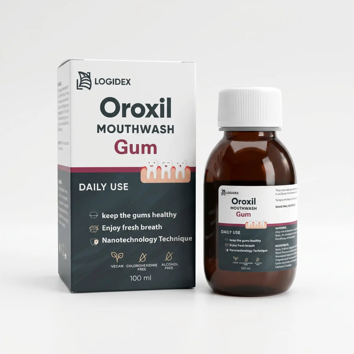 Oroxil Mouthwash Gum 100ml